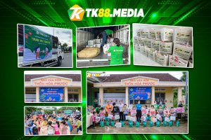 Chương trình thiện nguyện TK88 – Trung thu trao quà cho các em tại thôn Hòa Phước
